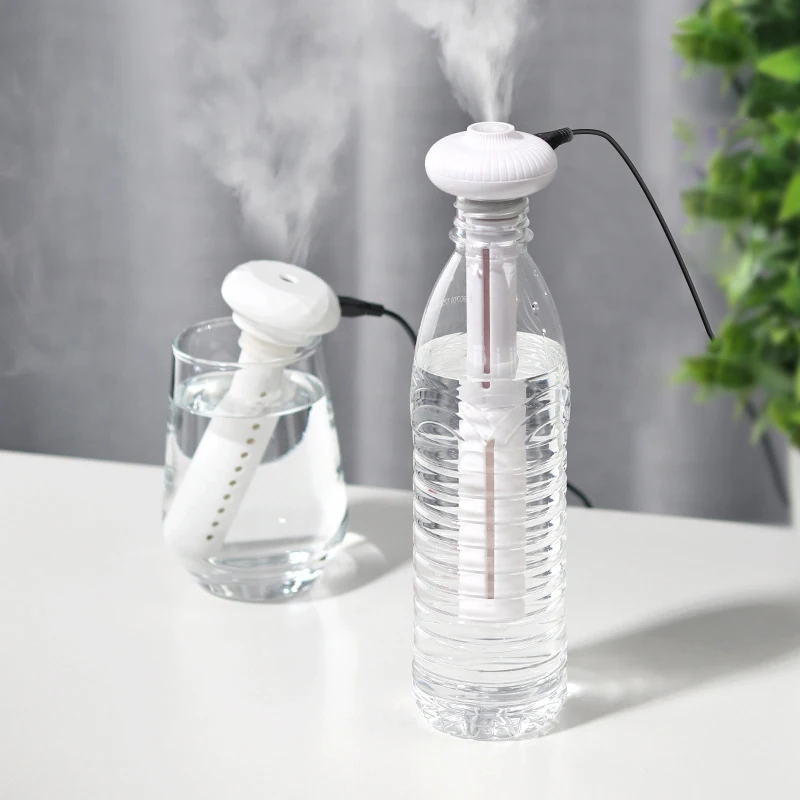 

USB Portable Air Humidifier Donut Bottle Aroma Diffuser Mist Maker For Home Office Humidification Detachable Diffuser
