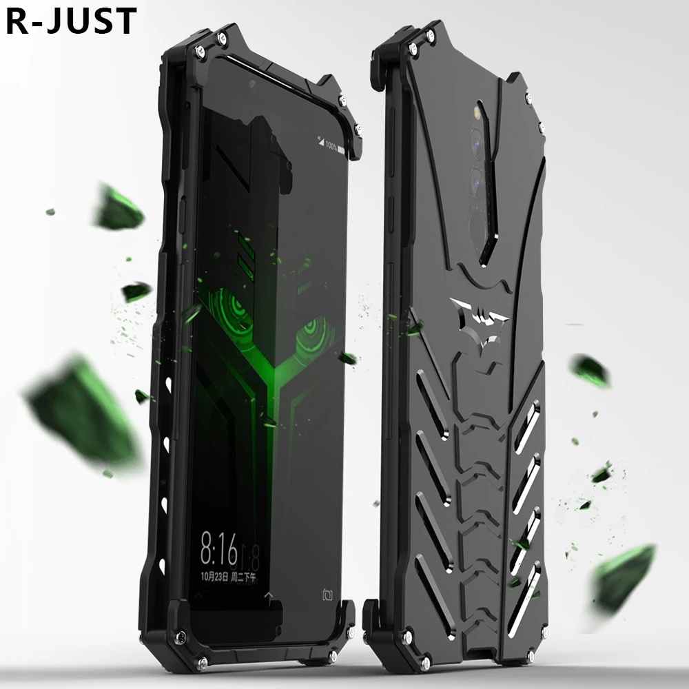 R Just для Xiaomi Black Shark Helo чехол Роскошный Жесткий металлический алюминиевый сплав
