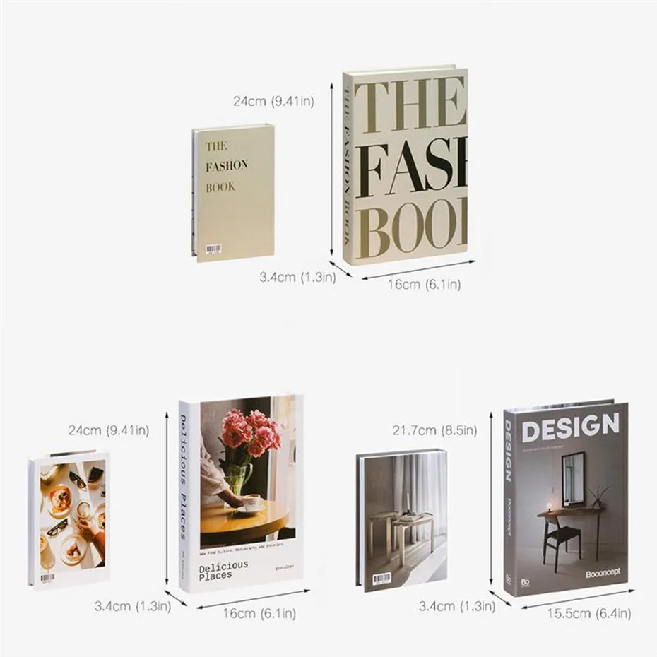 

Fake Book Cover Fashion Books Art Painting Poster Fashion Book Cafe Ins Decoration Hotel Simulation Book Model 2021