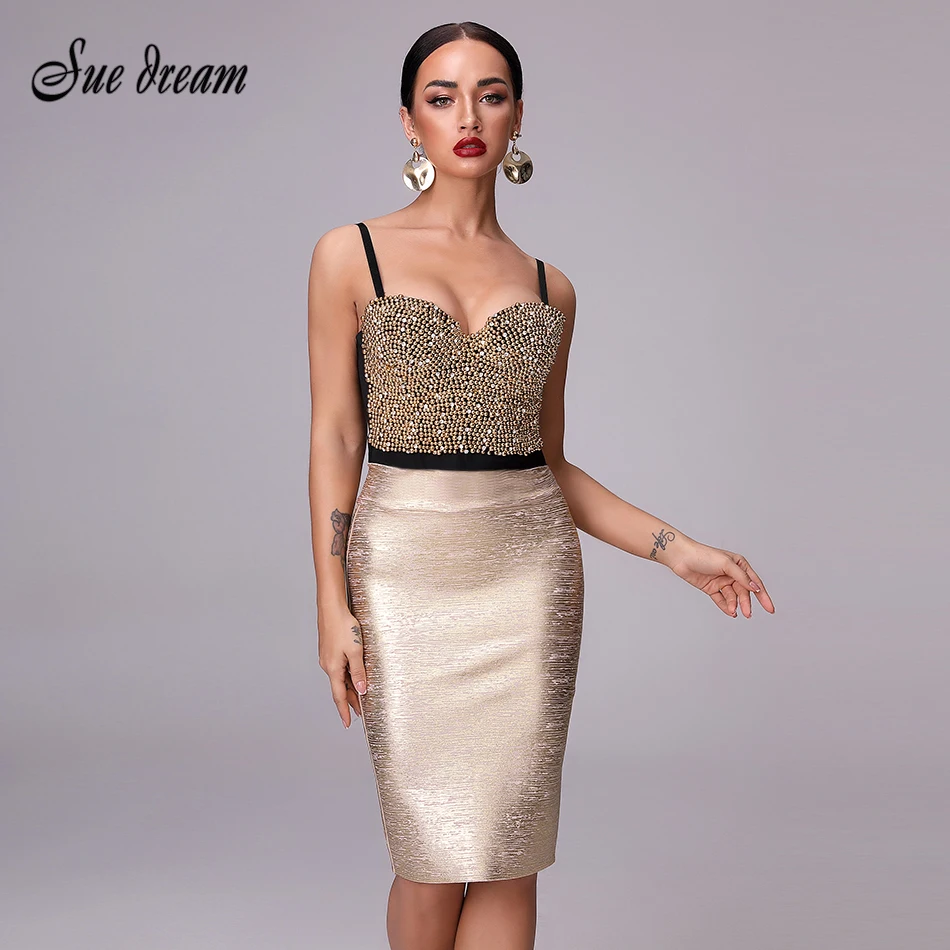 2021 летняя и Летняя женская новая модная сексуальная облегающая Золотая юбка