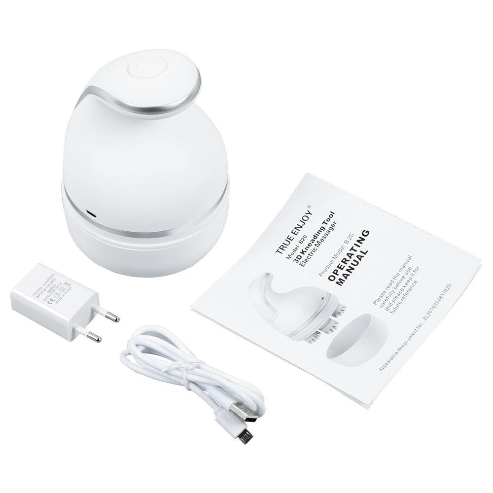 Массажер для глаз с вибрацией и волнистыми колесиками многофункциональный