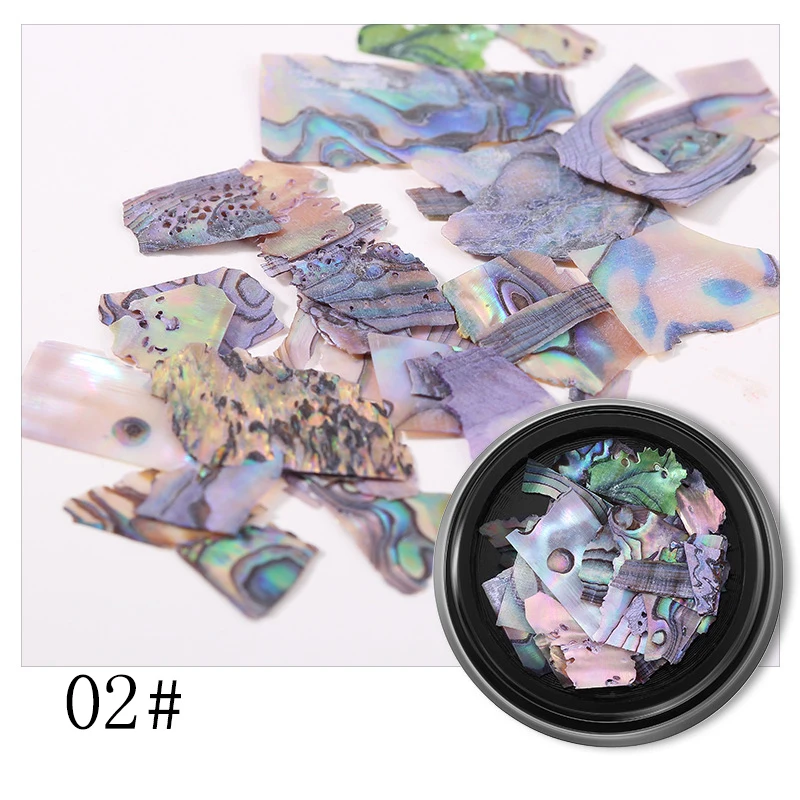 Украшение для ногтей ультра-тонкий неправильный натуральный лак кусок хлопья