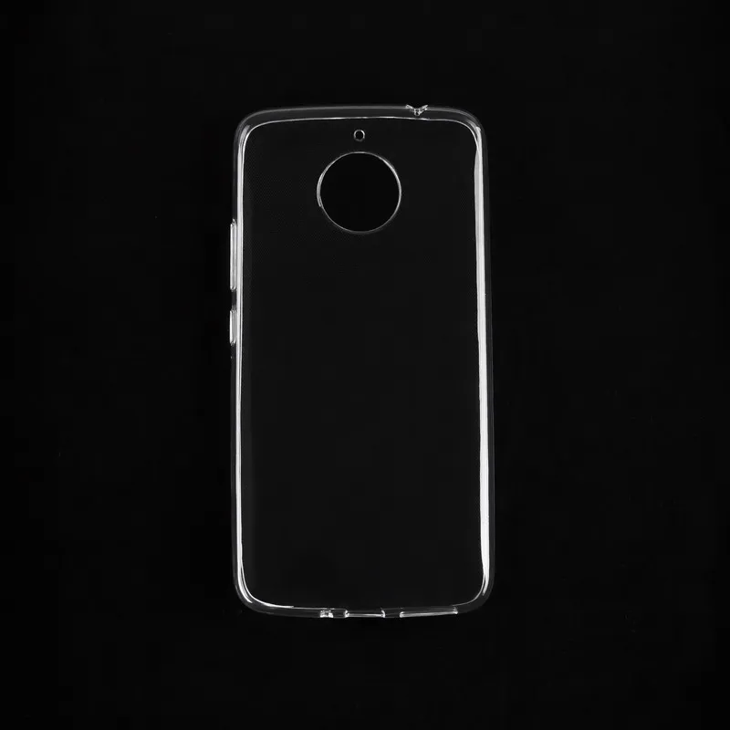 Ультрапрозрачная Силиконовая задняя крышка для Motorola Moto C E5 E4 G5S Plus M X4