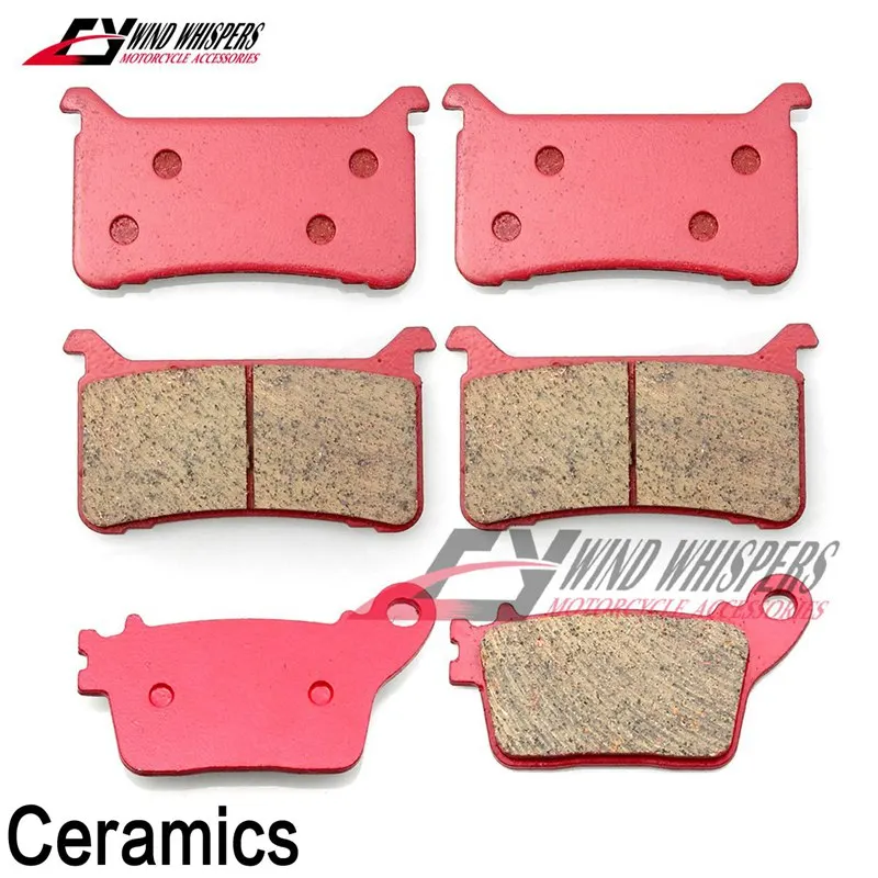 Керамические передние и задние тормозные колодки для мотоцикла Honda CBR600RR CBR 600 RR 2017