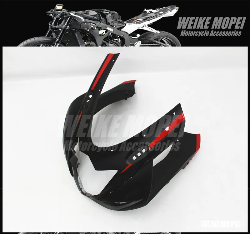 

Front Upper Headlight Cowl Nose Hood Cover Fairing Panel For GSXR600 GSXR750 2011 2012 2013 2014 2015 2016 2017 Black
