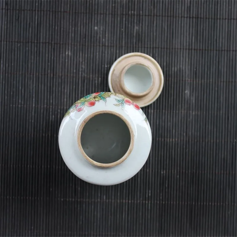 Китайский фарфор пастели цветы и птицы небольшие чайные банки фарфоровые | Дом