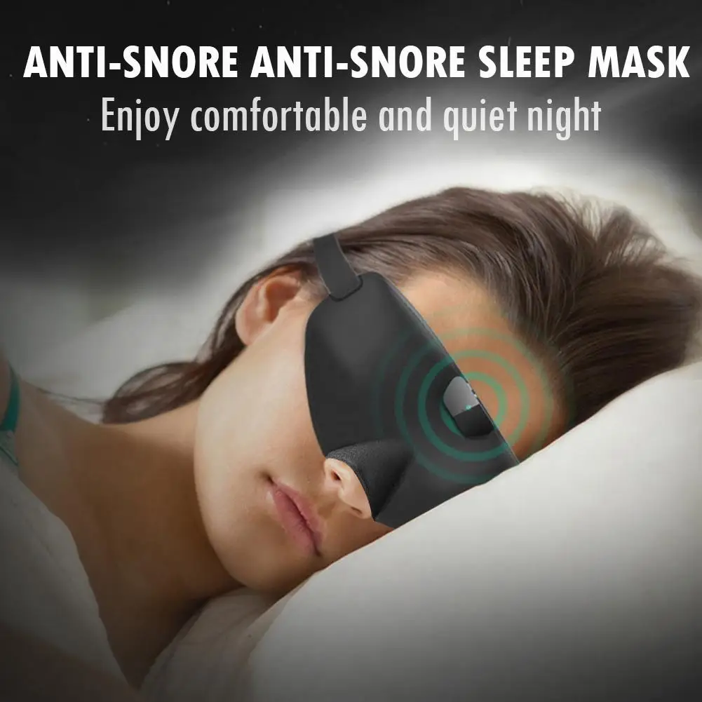 Pro Snore Circle Anti Snore Eye Mask Blindfold Adult Home Travel Eyepatch Sleep Smart Anti Snore Eye Mask Health Care