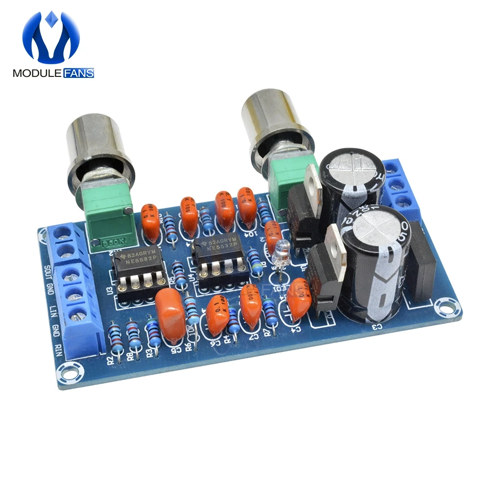 Панель фильтра нижних частот цепь сабвуфера для усилителя модуля платы двойной 9