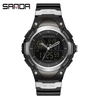 reloj hombre men watches luxury brand electronic clock dual time digital quartz wristwatch man waterproof sport watch men