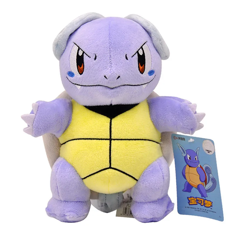 

Аниме игры Pokemon Wartortle мягкая плюшевая игрушка мягкая кукла подарок для ребенка 30 см
