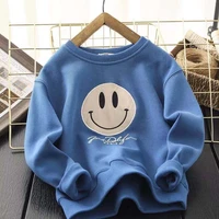 boys hoody baby western style top girl all match bottoming shirt spring autumn children toddler casual pullover