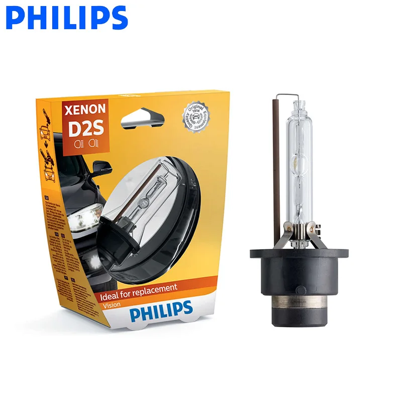 Ламсветильник Philips Vision D2S Автомобильная ксеноновая 35 Вт 4200 к | Автомобили и