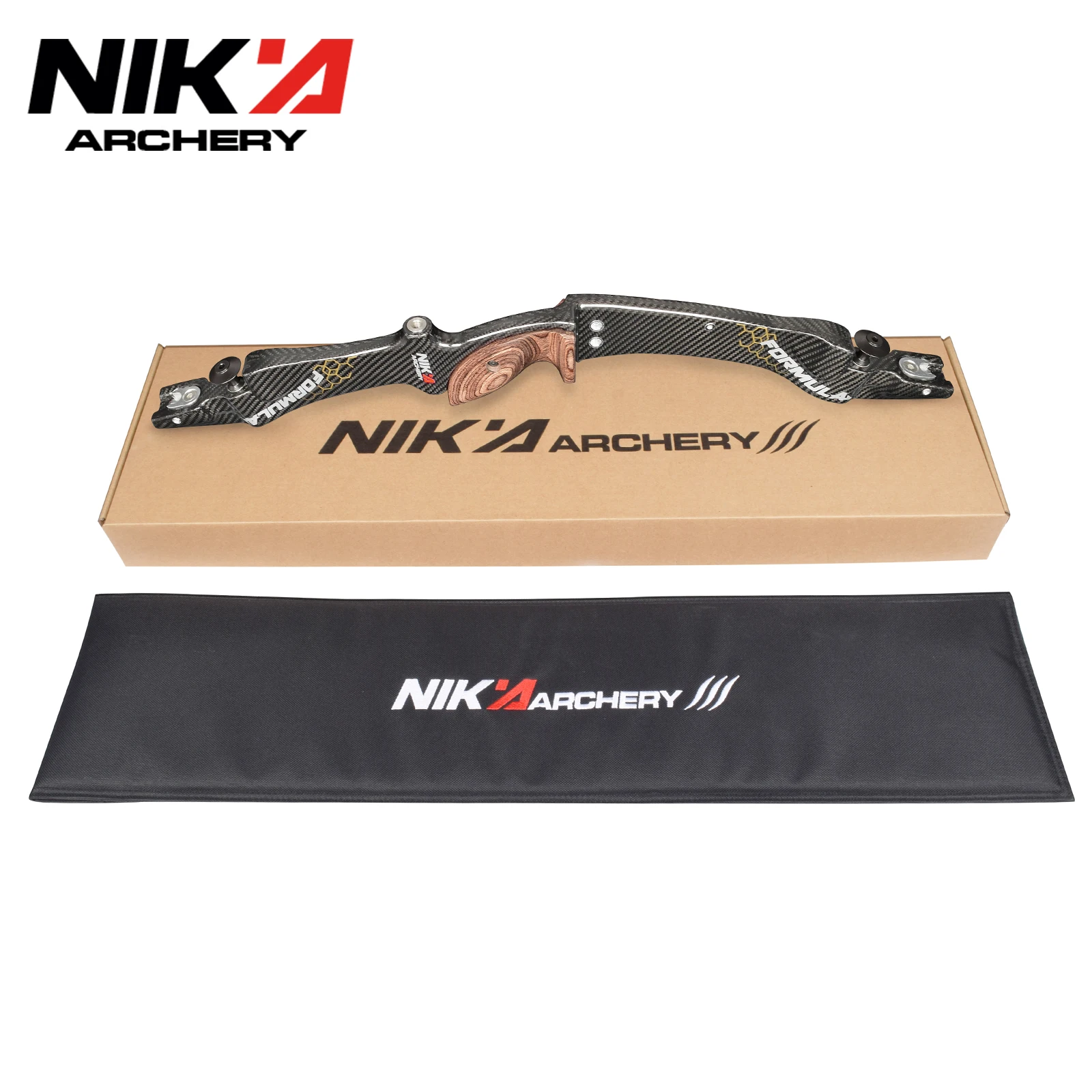 Цена Рекурсивная ручка для лука из 100% чистого углеродного волокна, 25 дюймов