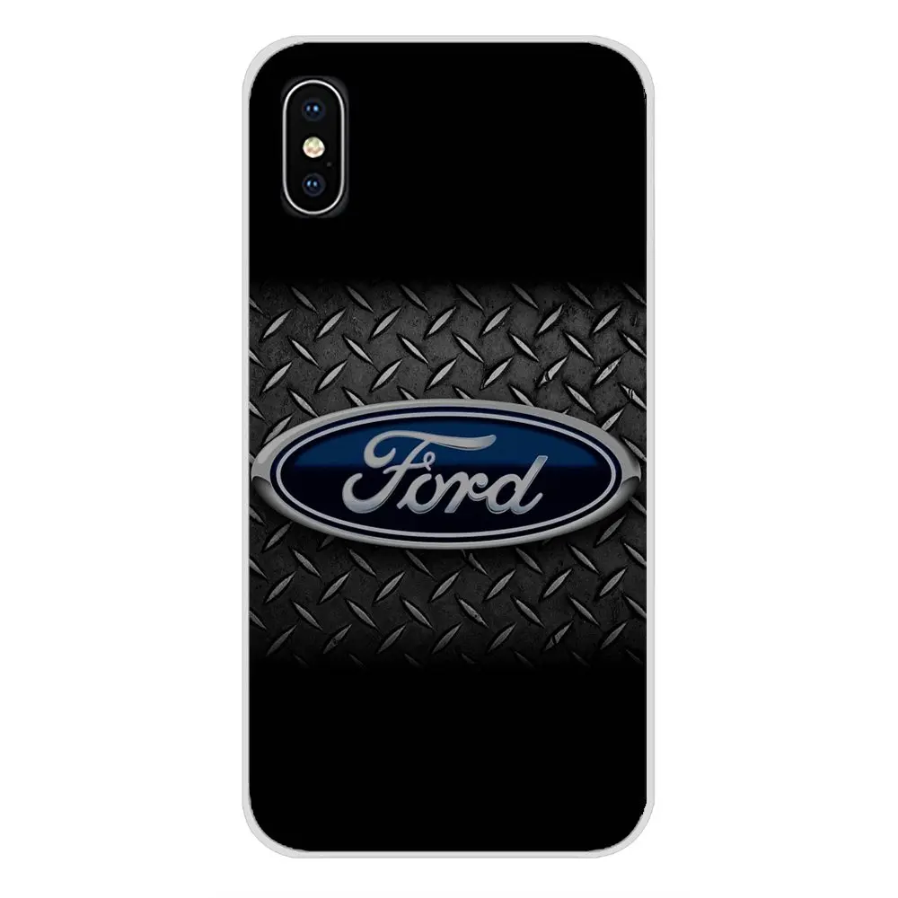 Аксессуары чехлы для телефонов автомобильные с логотипом Ford Mustang Apple iPhone X XR XS 11Pro
