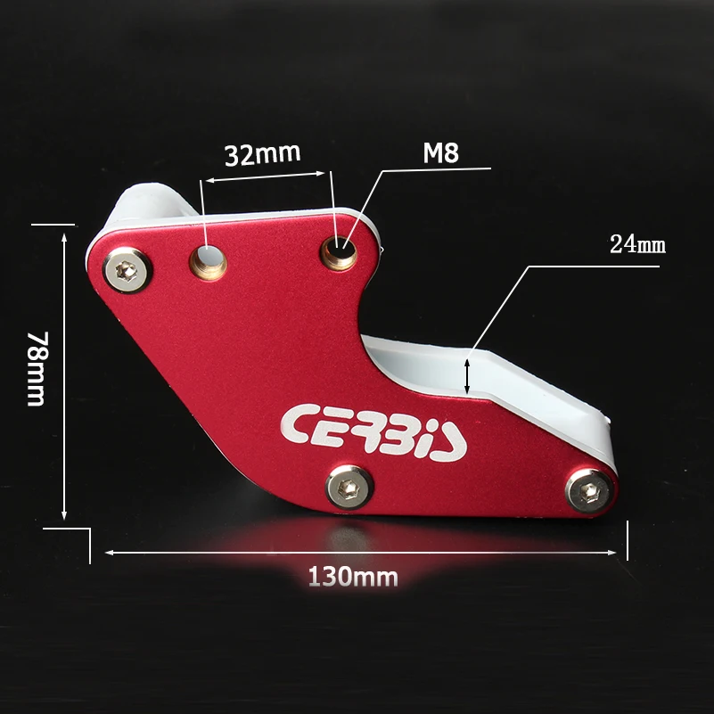 

Motorcycle Aluminum Chain Guard Guide For IRBIS BSE KAYO SSR TTR XR CRF KLX 50 70 90 110 125 140 150 160 Cc Dirt Pit Bike