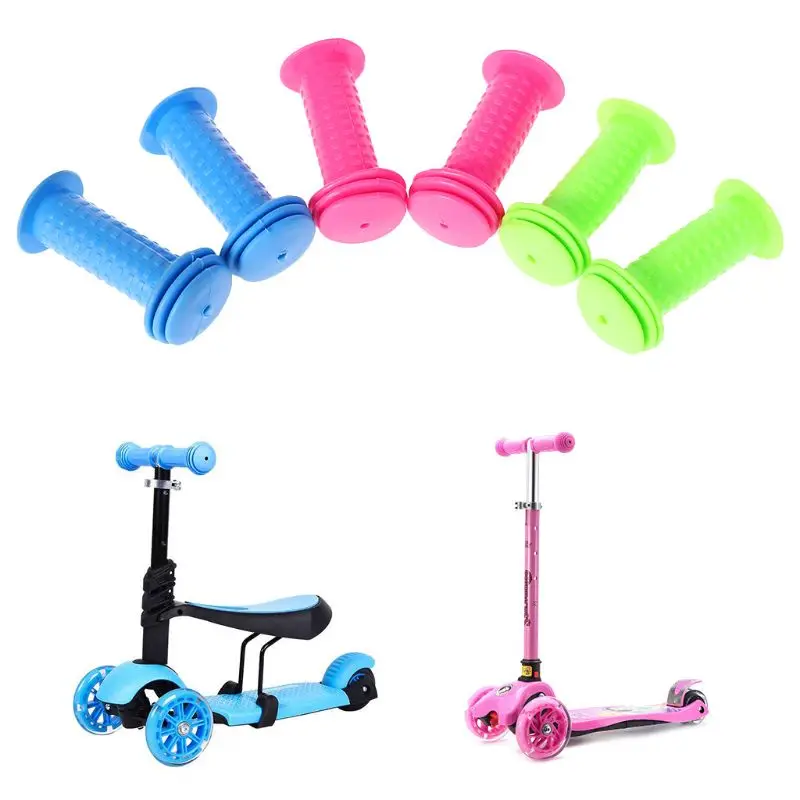 

1 Pair Bicycle Grips Children Bike Tricycle Scooter Anti Slip Handlebar Rubber