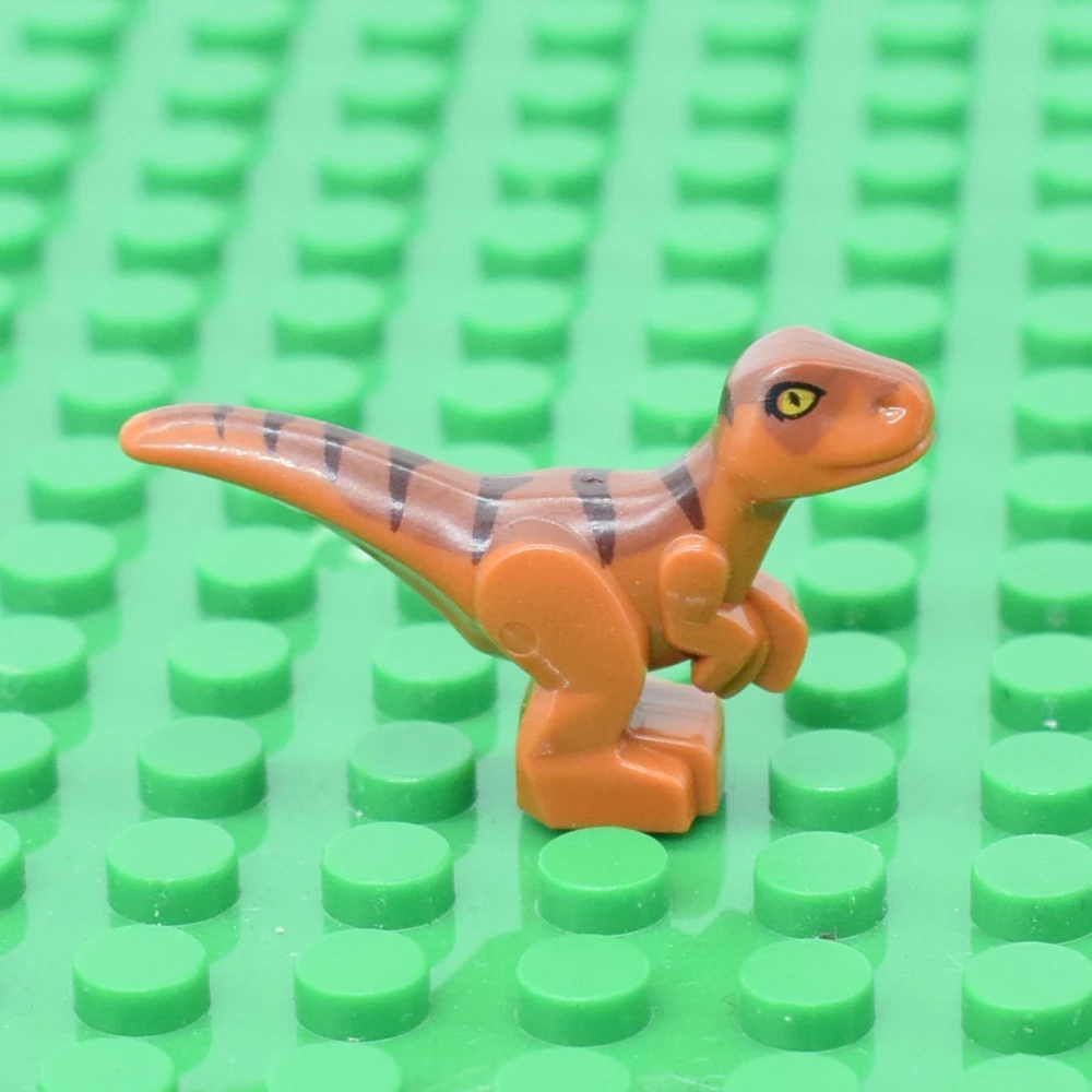 4 шт./лот Динозавры юрского периода строительные блоки Набор Детские игрушки