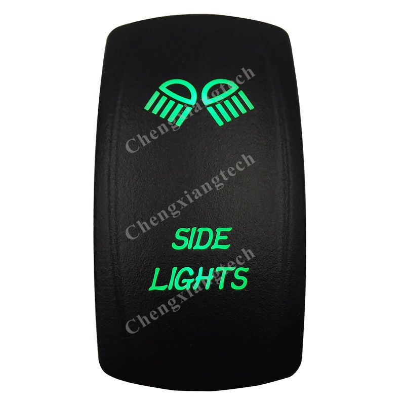 12 В 24 в лодочный автомобиль 5 контактов вкл/выкл SPST клавишный переключатель