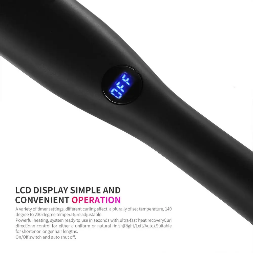 PTC Heating Technology Black 2 IN 1 Ionic Hair Straightener Brush US Plug | Красота и здоровье