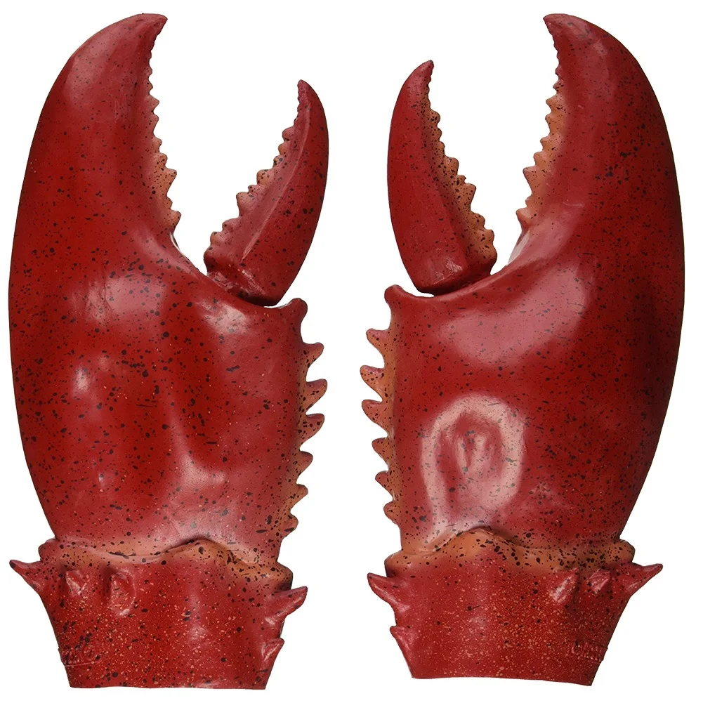 Новое поступление искусственные перчатки яркие гигантские крабы-лобстер крабы