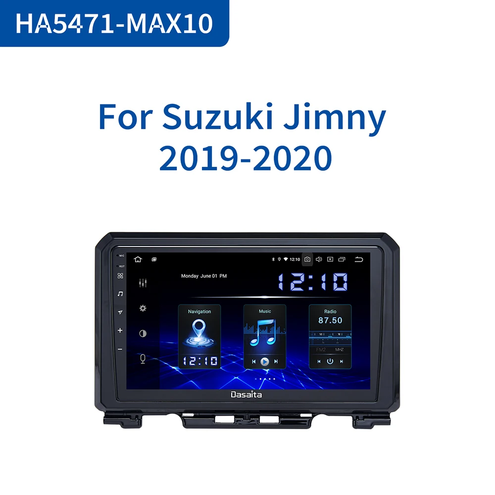 

Dasaita DSP 9" IPS Touch Screen Android 10.0 Car Radio for Suzuki Jimny 2019 GPS Navigator Car Stereo Multimedia System