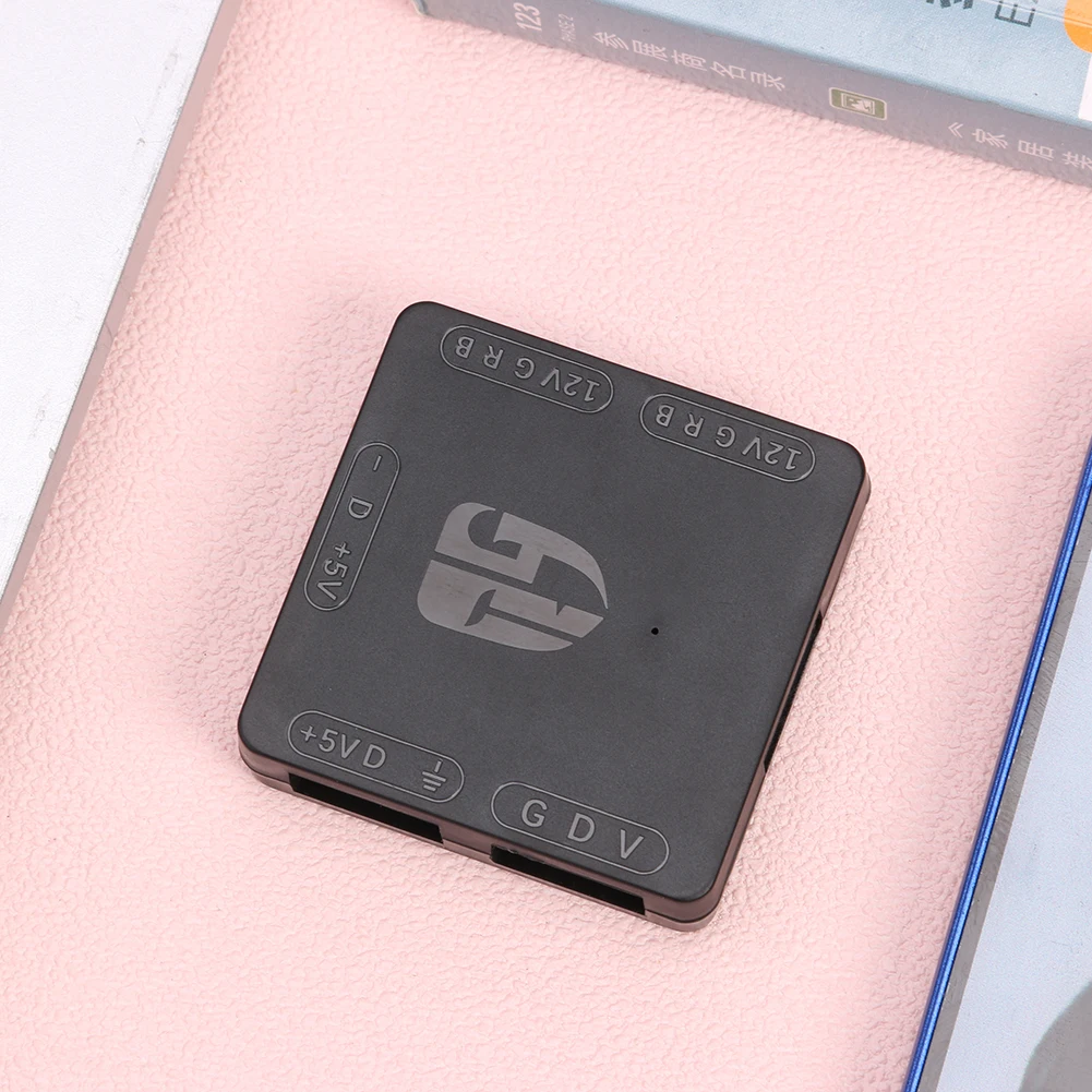 

ALLOYSEED RGB Converter HUB 5V 3 Pin to 12V 4 Pin RGB Converter HUB 5V RGB to 12V RGB Motherboard Lighting Adapter for Computer