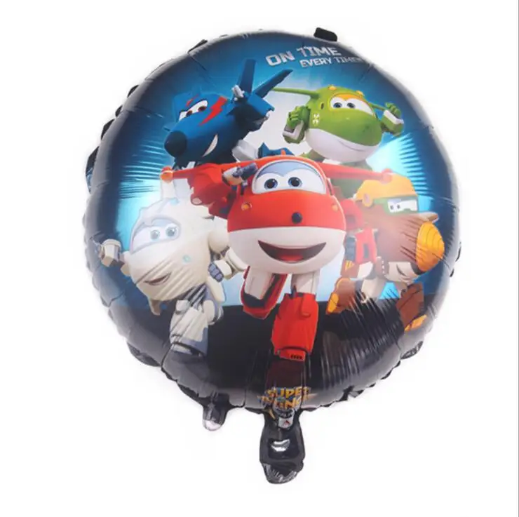 18INCH Balloon Мультфильм Супер Крылья 10 шт./лот салфетки одноразовые посуда Свадебные украшения на Рамадан принадлежности для детского душа - Цвет: 18INCH Balloon