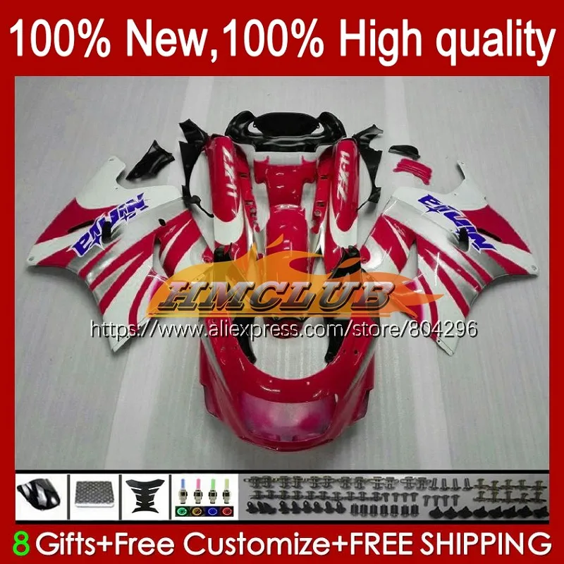 

Body For KAWASAKI NINJA ZX-11R ZZR Red white 1100 ZZR1100 ZX11R 90 91 92 69No.18 ZX11 ZZR-1100 ZX 11R 1990 1991 1992 Fairing