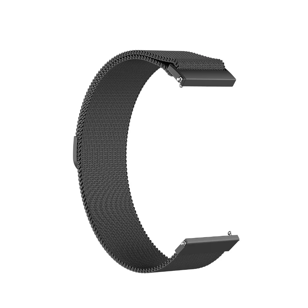 18 мм 20 мм 22 мм Миланский ремешок для часов Garmin Vivoactive 3 4 смарт-ремешок Ремешок для браслетов для Garmin Vivoactive 4S из нержавеющей стали