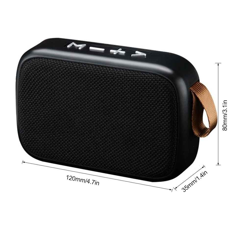 

Bluetooth Speaker Portable Wireless Loudspeakers G2 Fabric Speaker Bass Stereo Hands-free Outdoor Portable Subwoofer