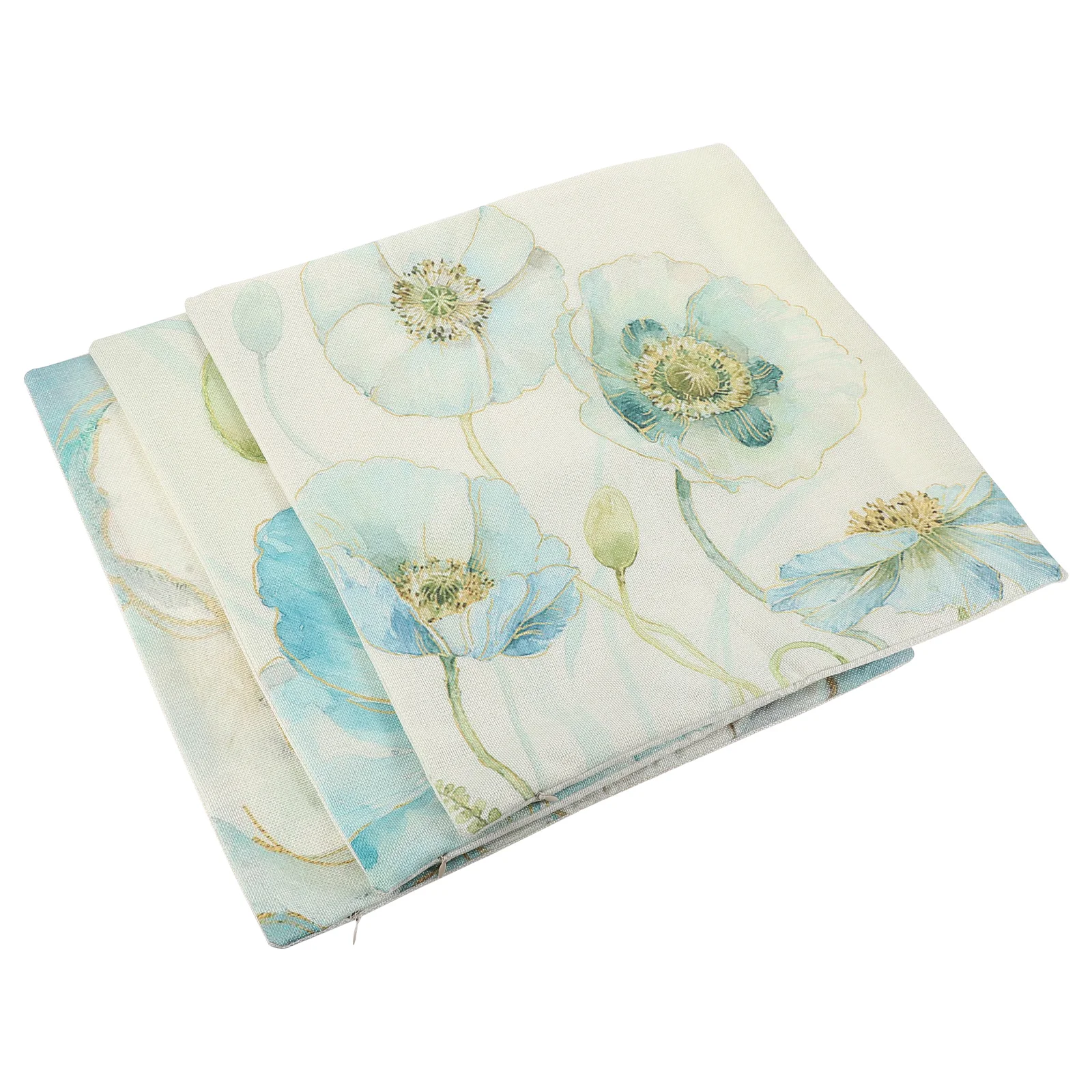 

3 шт., наволочки с цветочным рисунком