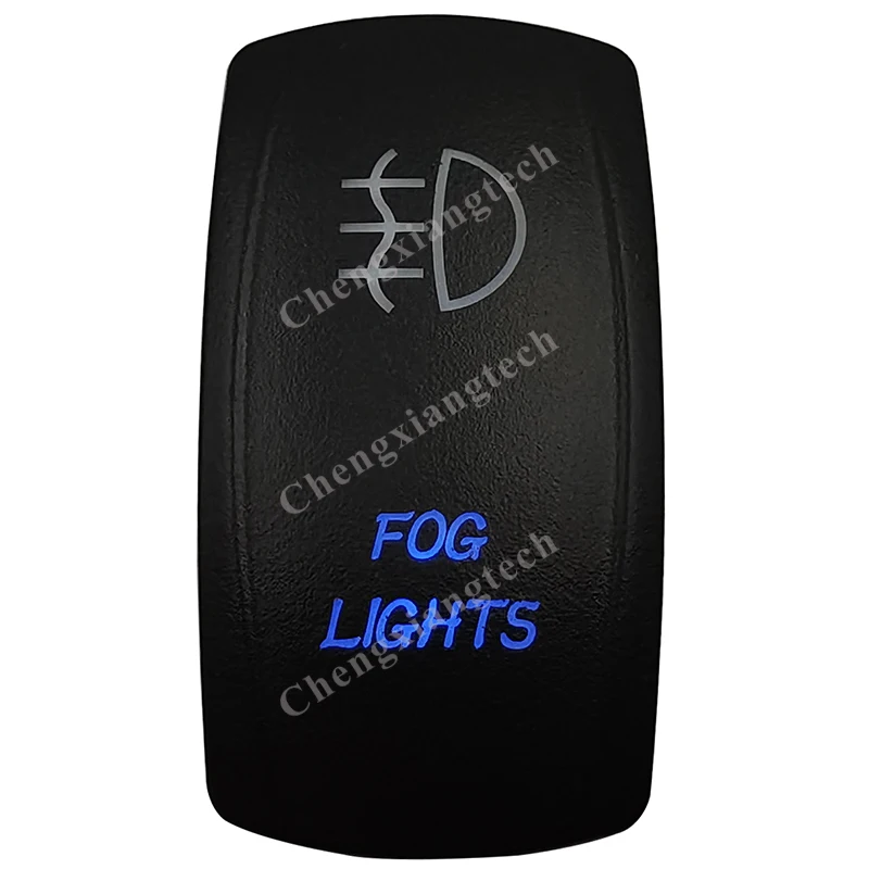 Синяя светодиодсветильник световая панель 12 В 24 в 4 контакта SPST вкл./ВЫКЛ.