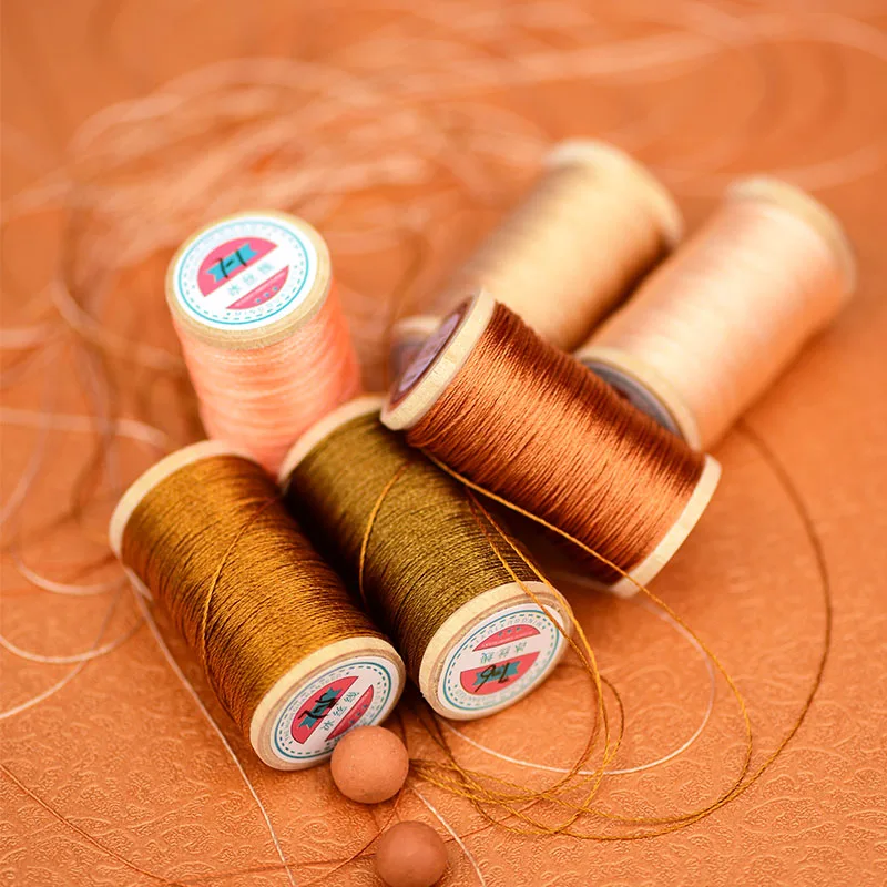 Рулон 0 3 мм линия полиамидного волокна ручная вышивка нить с кисточками 50 м
