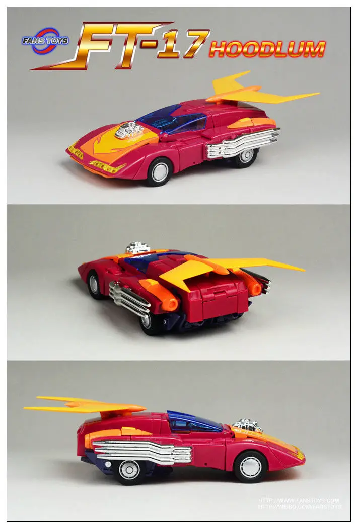Fanstoys Ft17 Ft 17 преобразования хулиган G1 Hot Rod вентиляторы трансформаторы