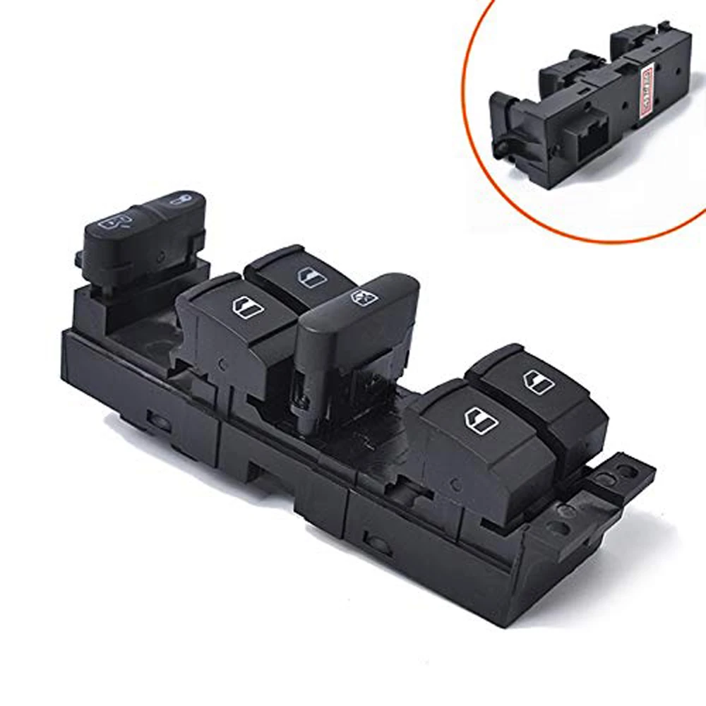 Окно мастер переключатель кнопка консоль для VW Golf Jetta Bora Passat B2 B5 B6 1999-2006 1J4959857D