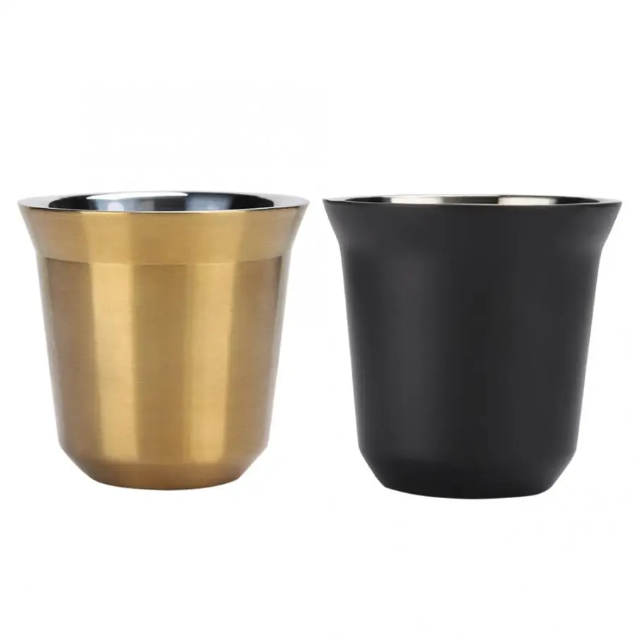 304 термоизолированная двухслойная кофейная кружка из нержавеющей стали для дома