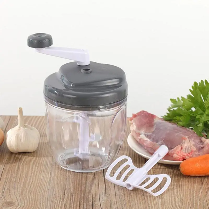 

Manual Food Vegetable Chopper Slicer Powerful Crusher Processor kitchen tool kitchen knife Shredder Garlic J4E5