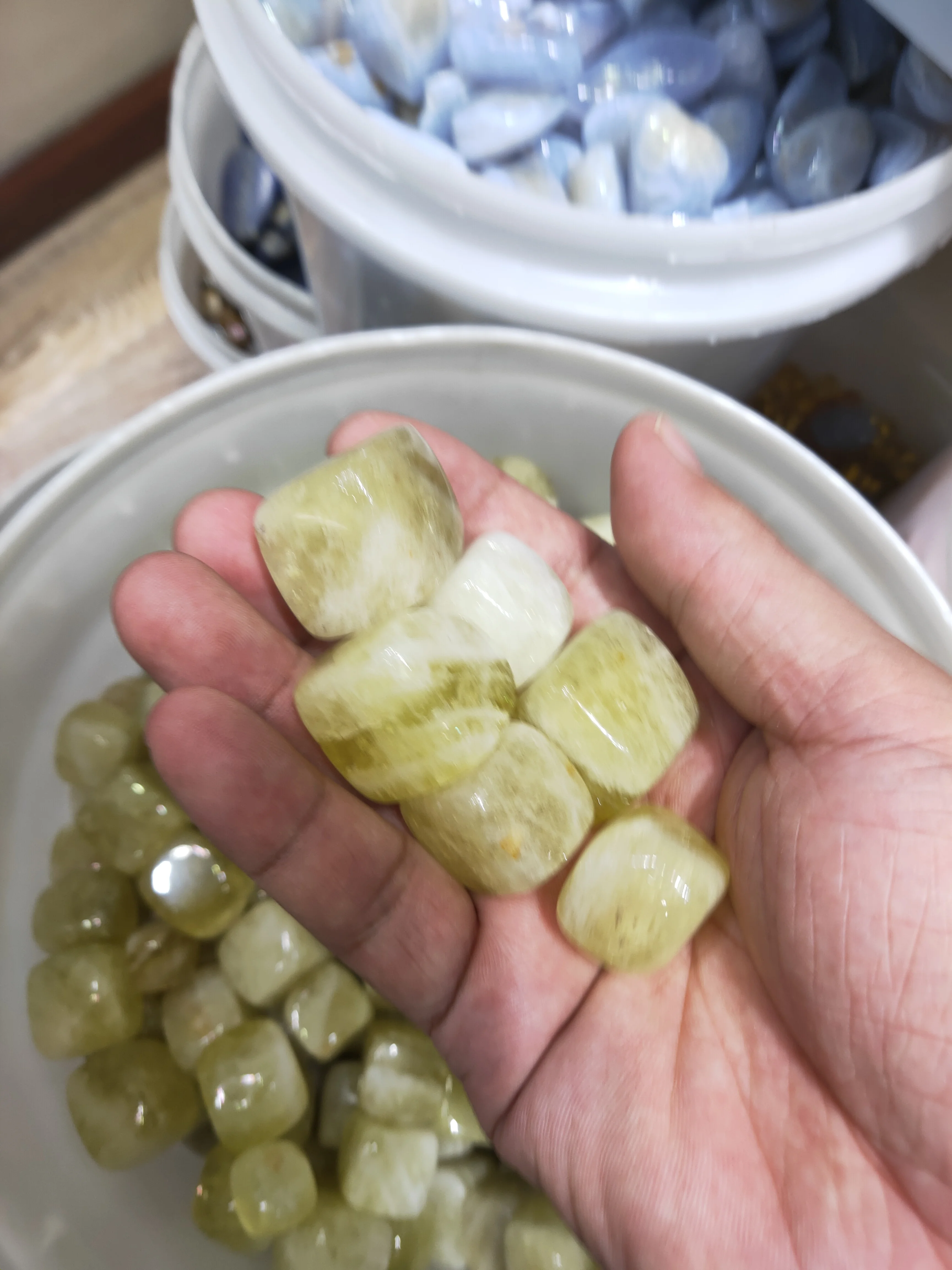 100gNatural желтый кристалл гравия сырой топаз камень DIY Украшение дома Декор