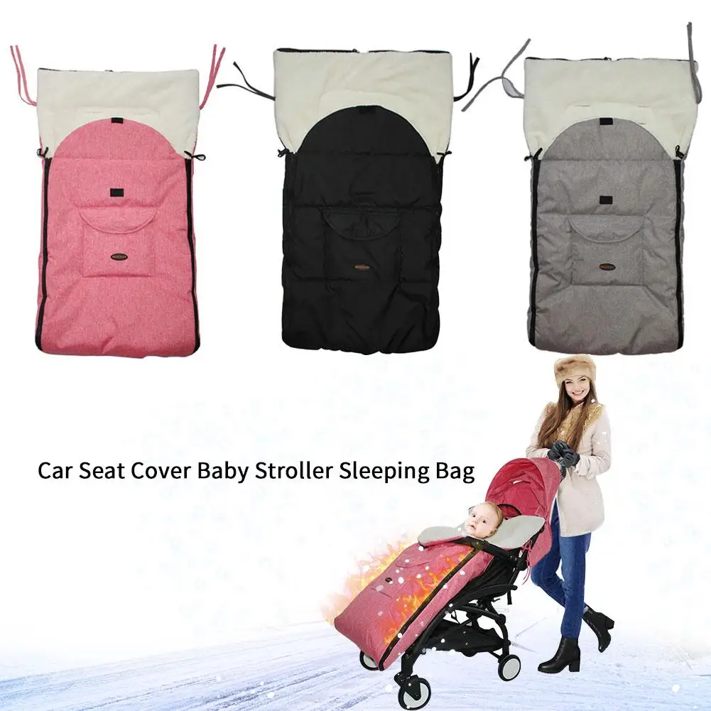 

Hight Quality Car Seat Cover Baby Stroller Sleeping Bag Windproof Warm Foot Cover Cotton Cushion