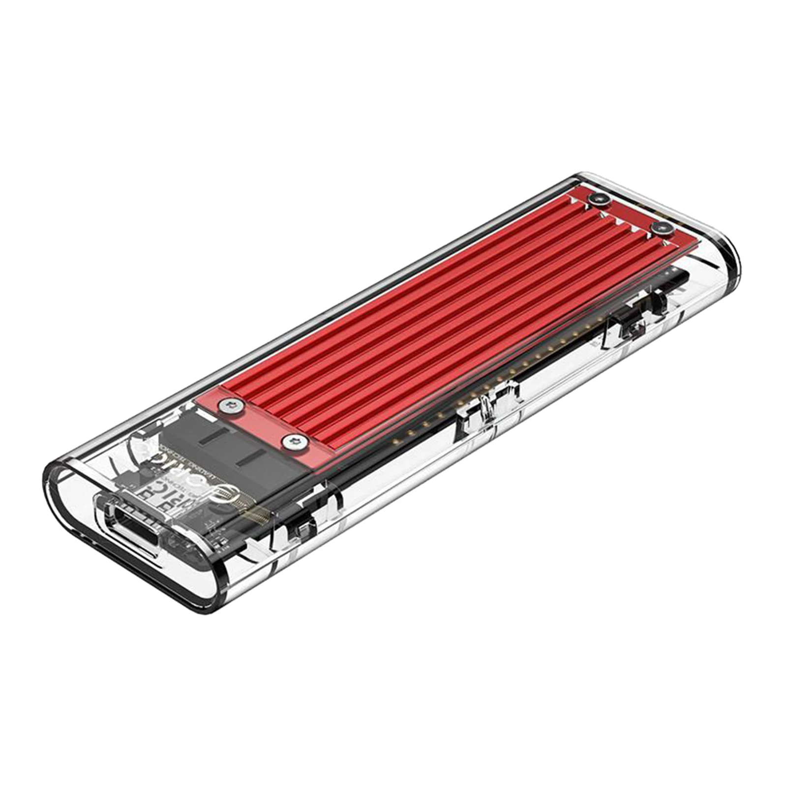 ORICO M.2 to USB Type-C SSD Enclosure Transparent Case Adapter 10Gbps UASP