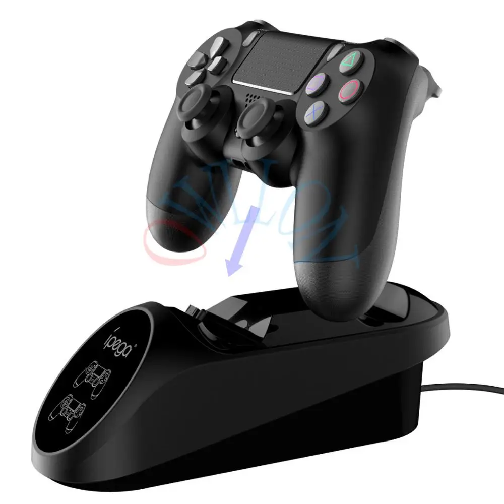 Прямая поставка подставка для контроллера Sony Playstation 4 зарядная док станция с