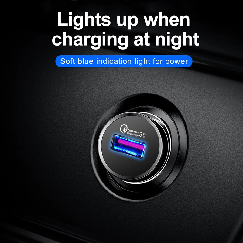 Автомобильное зарядное устройство Quick Charge 4 0 3 USB QC4.0 QC3.0 QC 5A автомобильное PD для