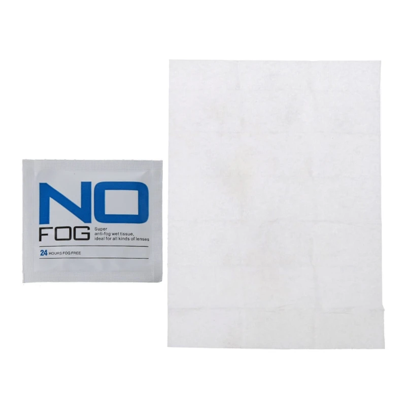 

30pcs Glasses Anti-Fog Wet Wipes Pre-moistened Antifog Lens Wipe Individually Wrapped Disposable Defogger Eyeglass Wipes M6CD