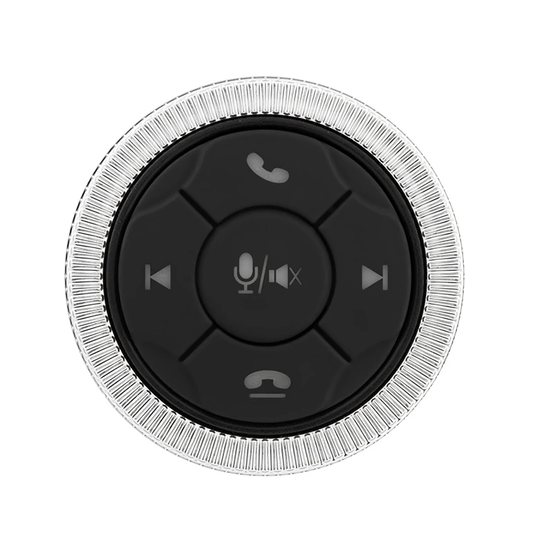 Серебристый Автомобильный контроллер рулевого колеса беспроводное управление