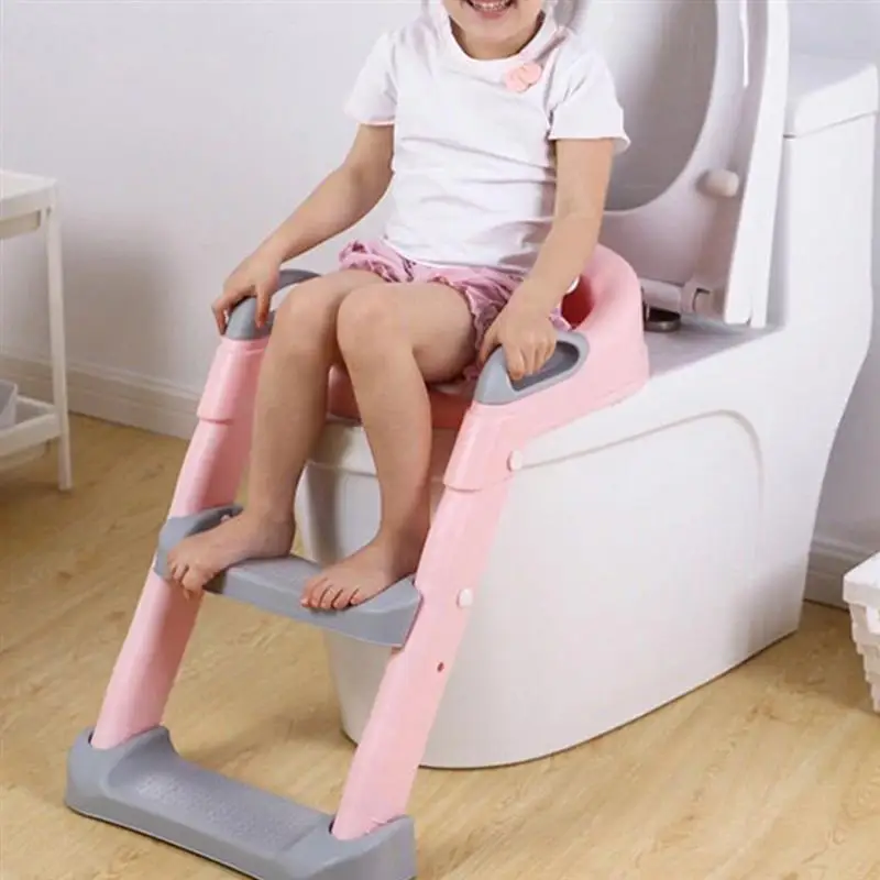 

1pc Home Portable Toilet Ladder Toilet Seat Pad Training Seat for Children Training