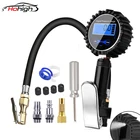 Портативный воздушный компрессор 220V автоматический воздушный насос подкачки шин Давление датчик 200PSI цифровой шины для легковых автомобилей воздушный насос для велосипеда мотоцикла