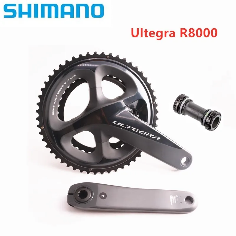 Shimano Ultegra R8000 11 скоростной шатун 165 мм 170 172 5 175 50 34T 52 36T 53 39T Road с BBR60|Шатун и передняя