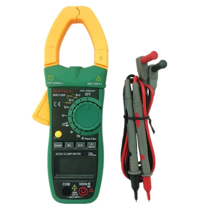 Цифровой Мультиметр MASTECH MS2138R 4000 отсчетов|mastech ms2138r|clamp meterclamp meter multimeter |