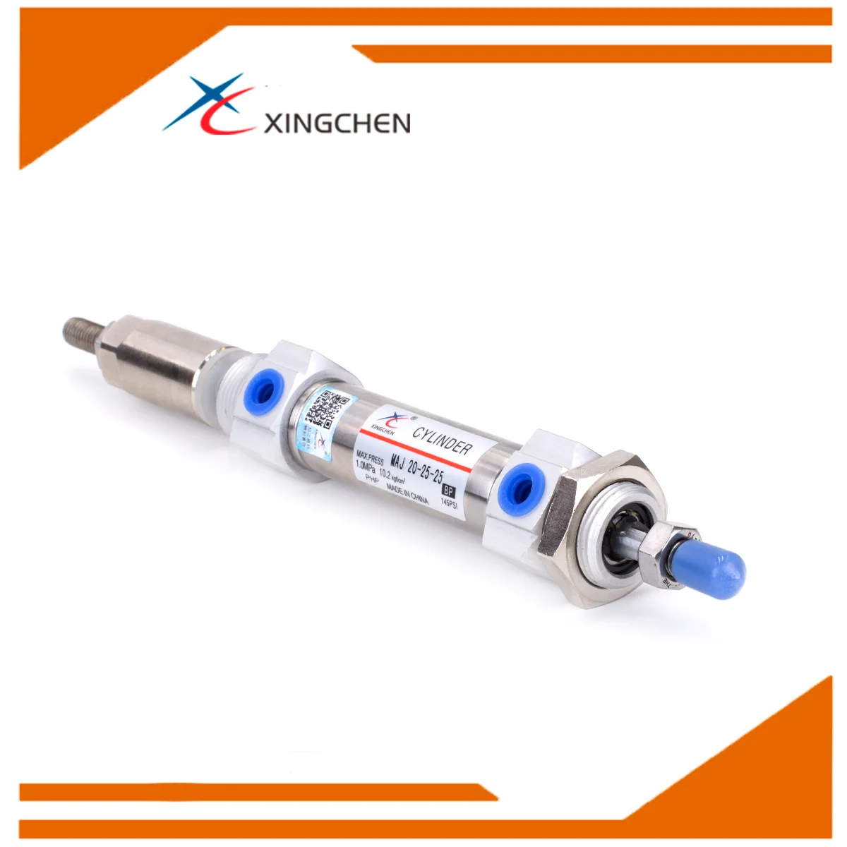 

MAJ20-25-25 MAJ20-50-50 MAJ20-75-50 Stainless steel adjustable stroke cylinder MAJ series