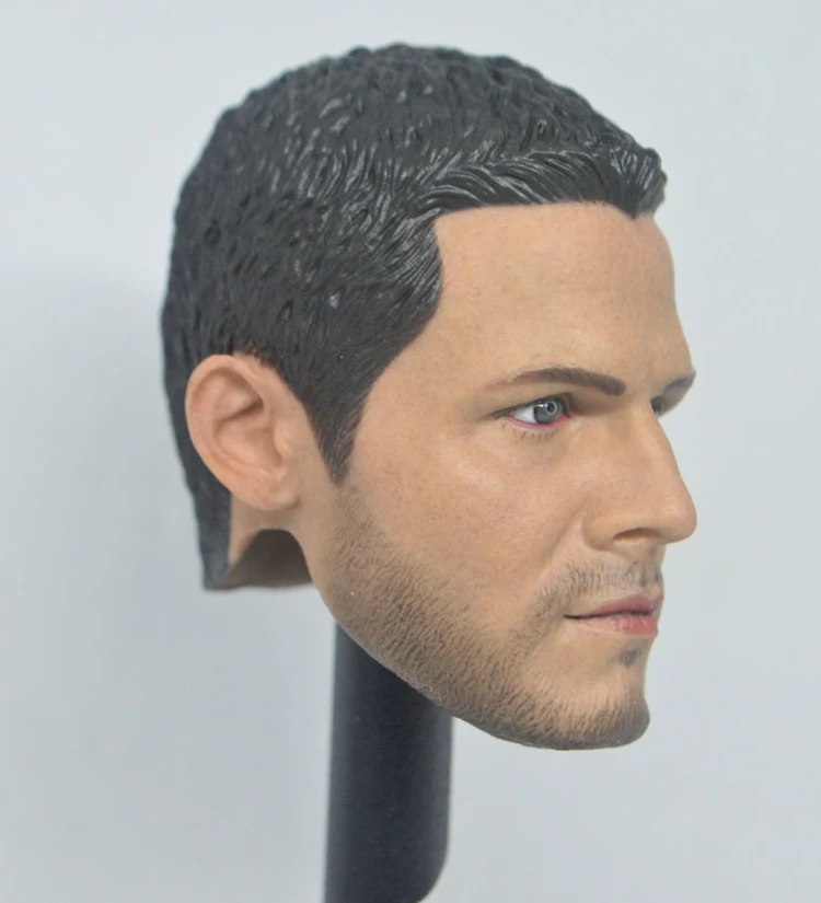 

Collectible 1/6 Male Head Accessory Stephen Amell Green Arrow Oliver Queen Head Sculpt Carved with Glasses Model for 12'' Body